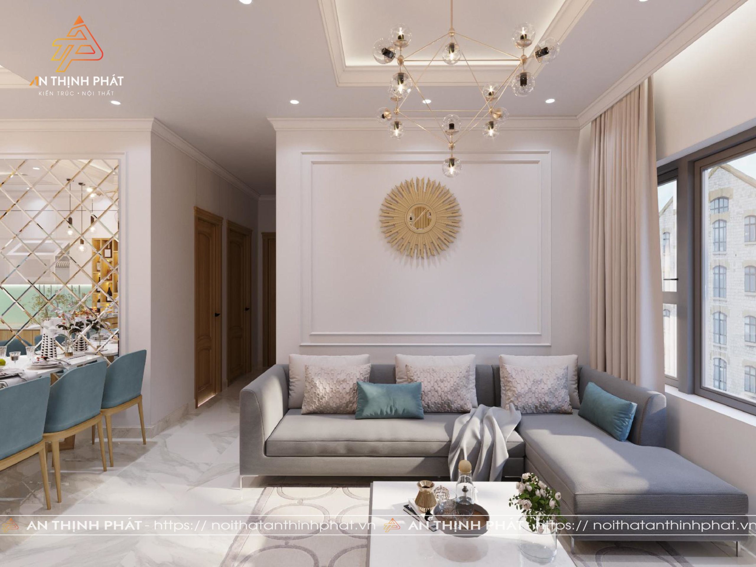 Nội Thất Căn Hộ 3PN - Saingonres Bình Thạnh 1 Nội Thất Căn Hộ 3PN - Saingonres Bình Thạnh