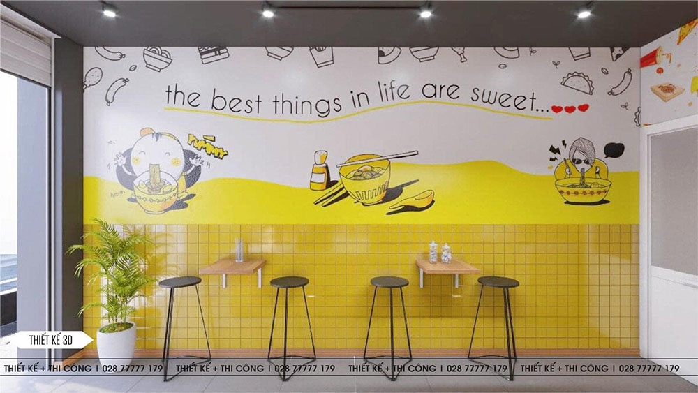 Quán ZHen Food Phong cách Hiện đại