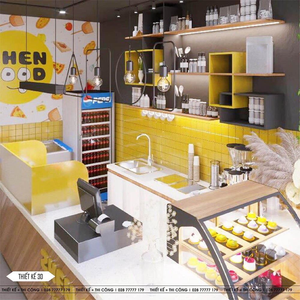 Quán ZHen Food Phong cách Hiện đại