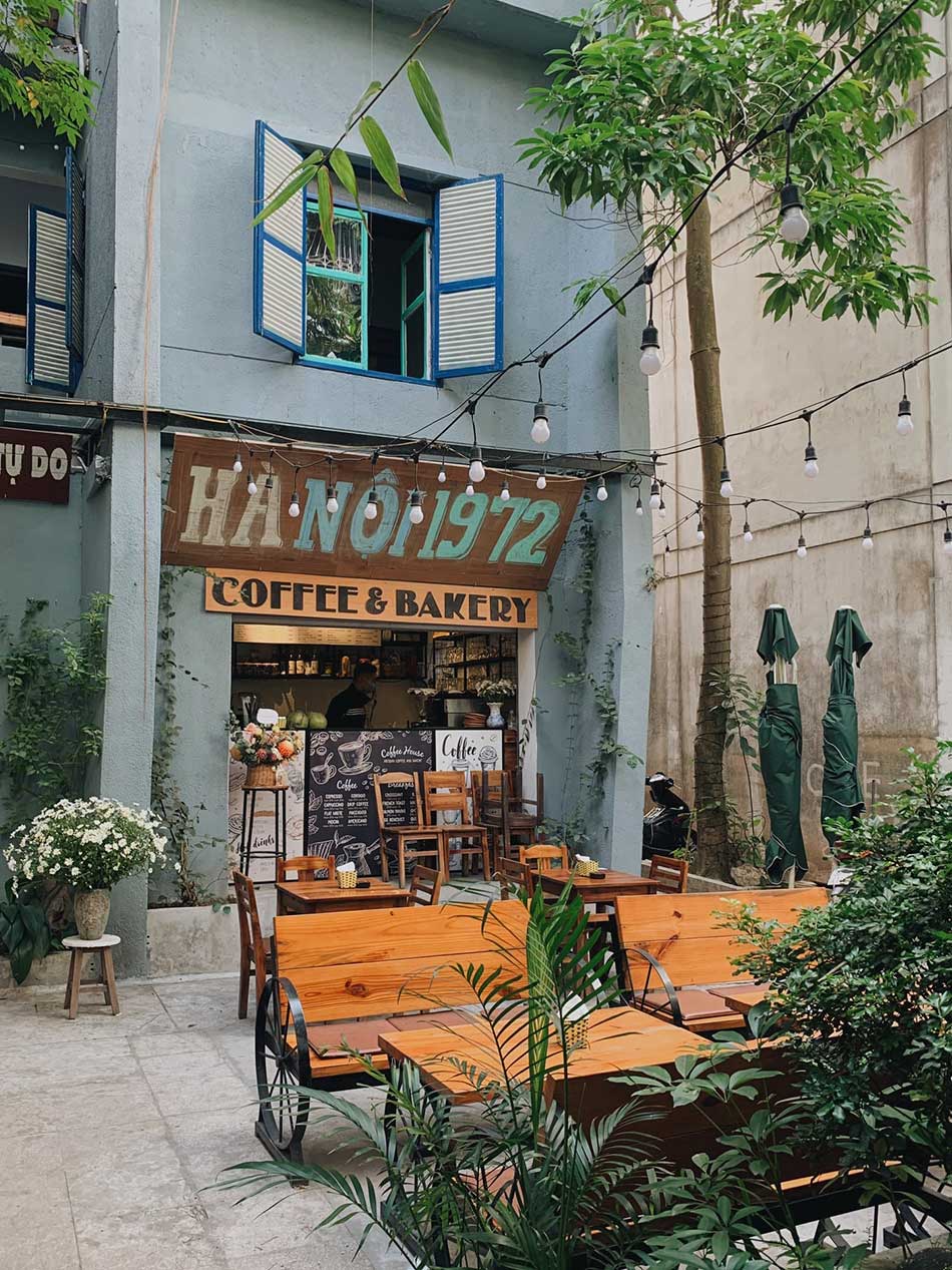 Thiết kế quán cafe theo phong cách Vintage cổ xưa
