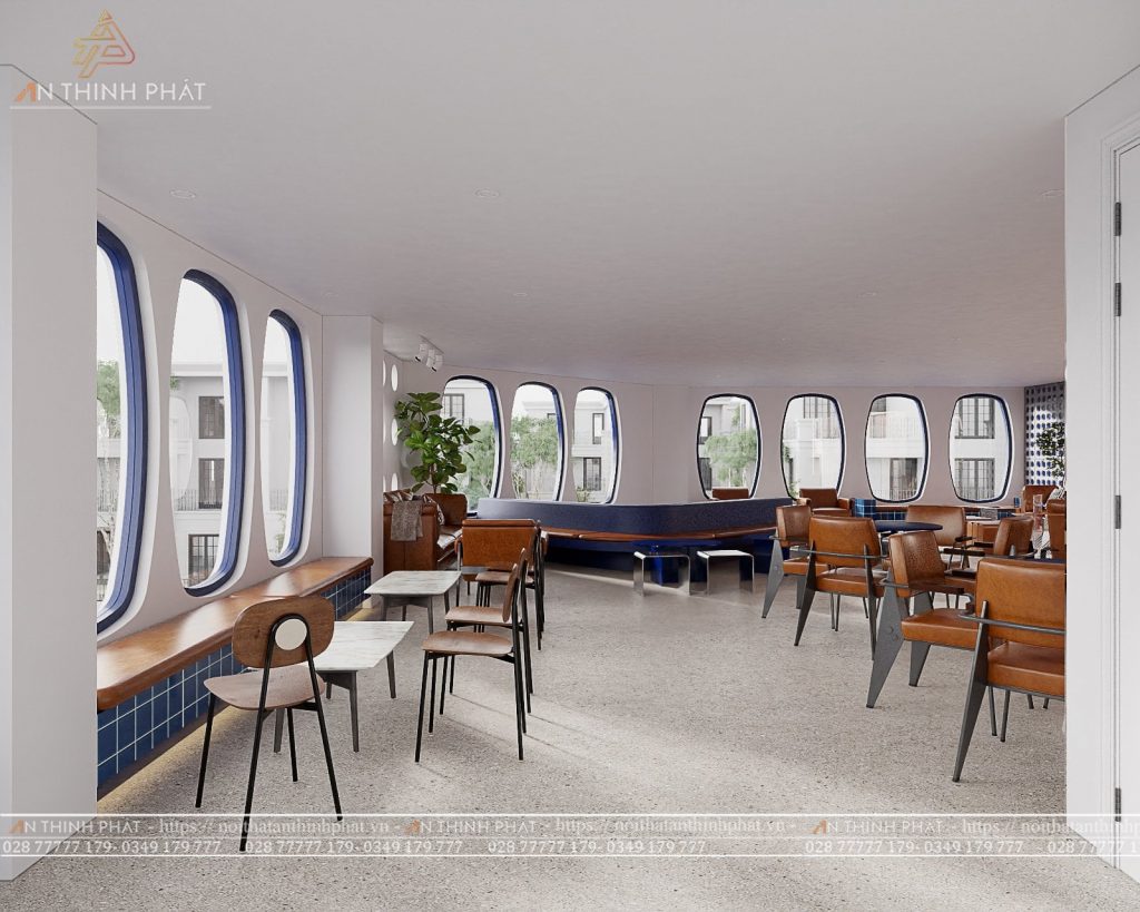 Damia Coffee - 210m² - Phong cách Modern & Minimalism