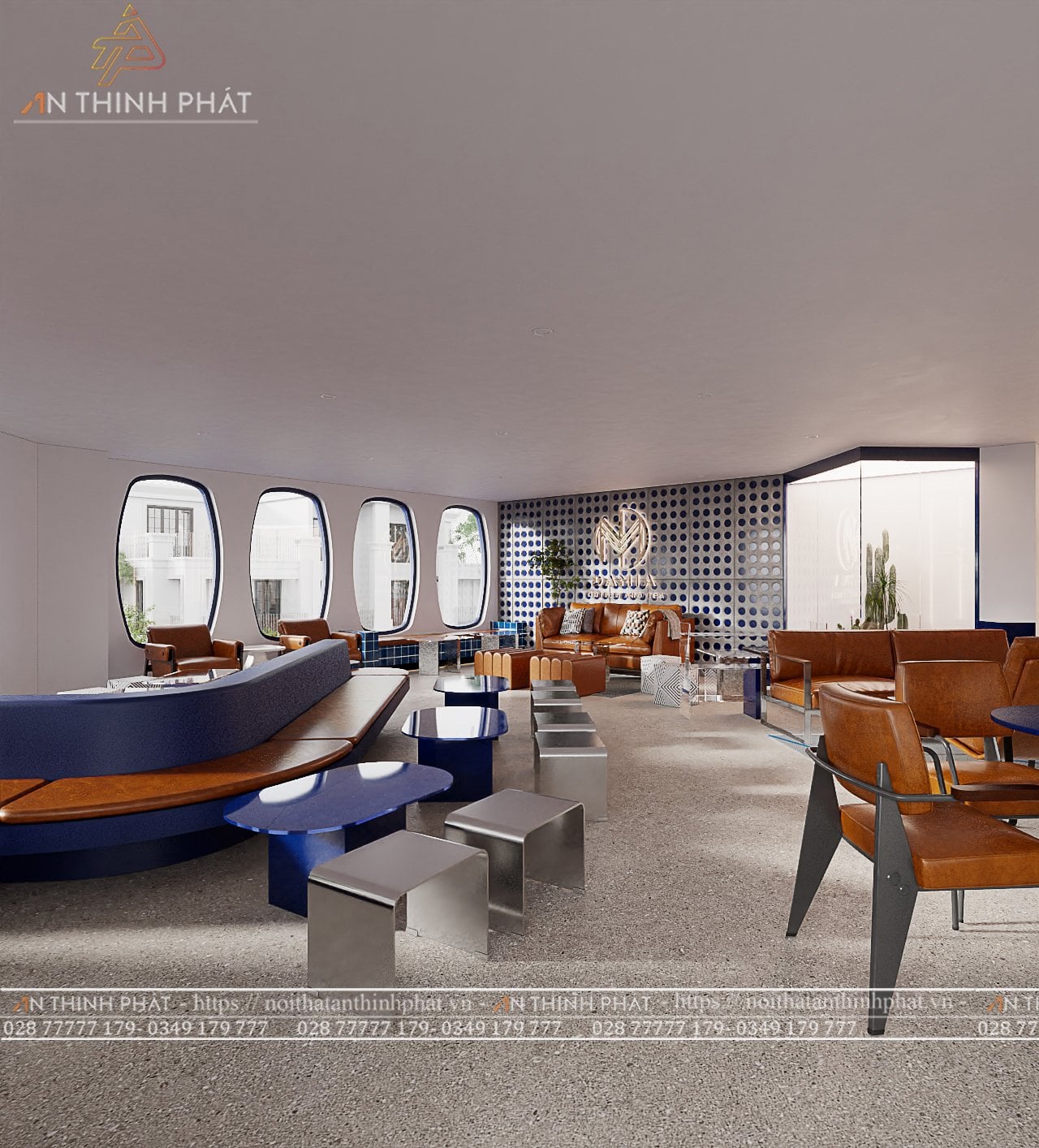 Damia coffee, thiết kế quán cafe, thiết kế quán cafe trọn gói