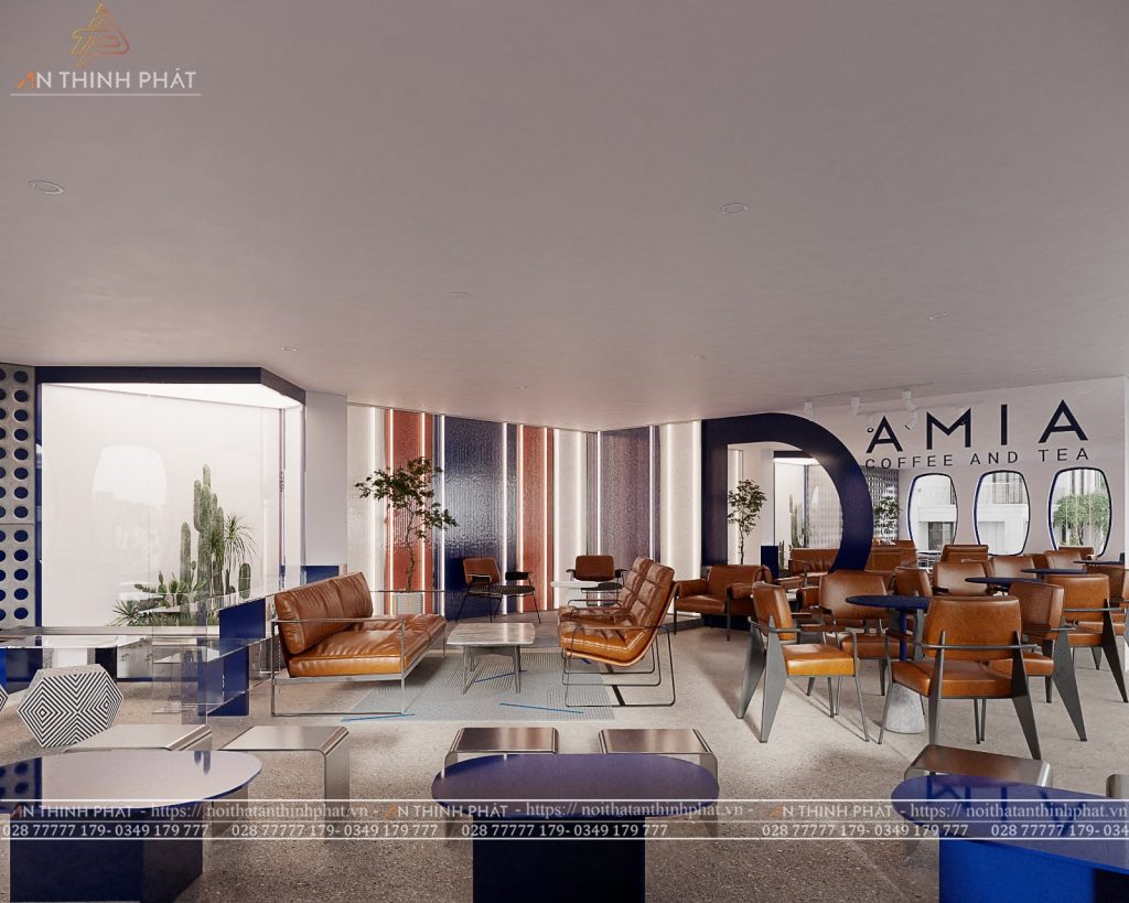 Damia Coffee - 210m² - Phong cách Modern & Minimalism