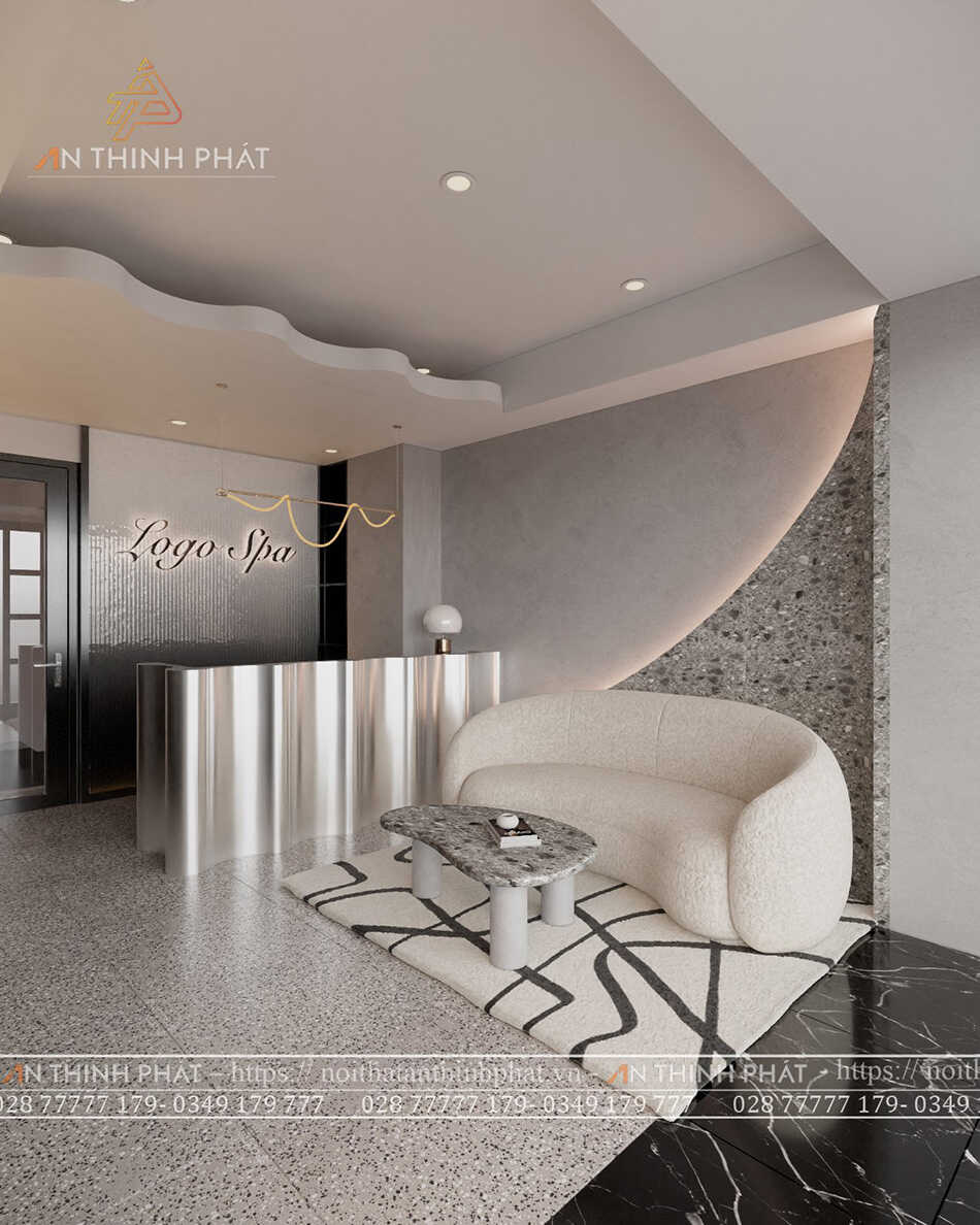 Brick Nail shop - 150m² - Phong cách Nail Bar