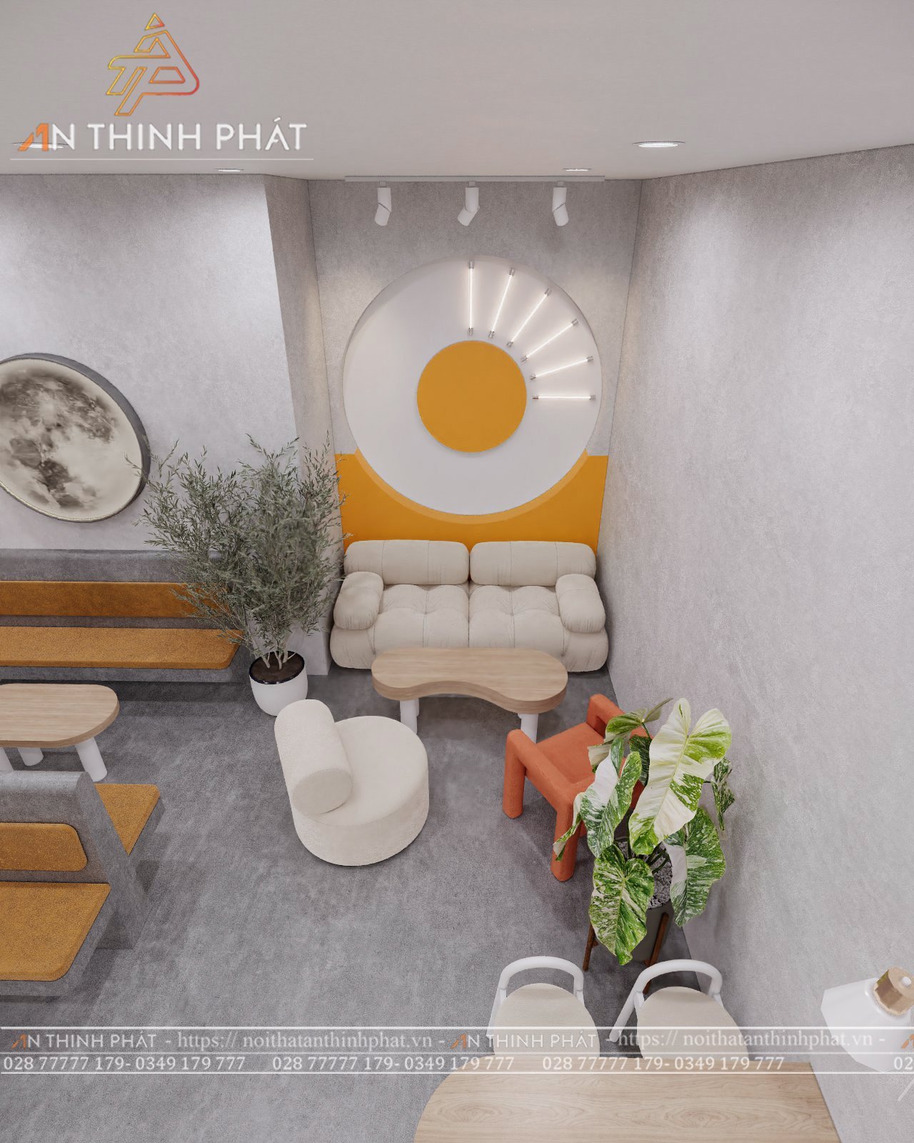 Nắng Coffee 4 Design by CTY Nội Thất AN THỊNH PHÁT