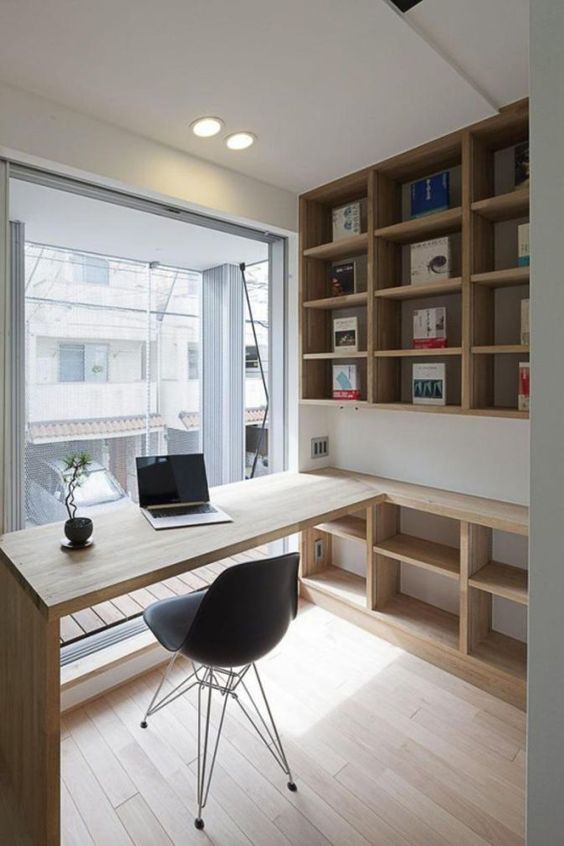 Thiết kế không gian làm việc, phòng làm việc cá nhân đẹp và thoải mái 6 thiết kế không gian làm việc