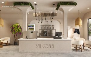 Bali coffee, thiết kế quán cafe, thi công quán cafe, thi công trọn gói quán cafe