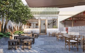 Sarah coffee, Thiết kế quán cafe, Thiết kế và thi công trọn gói