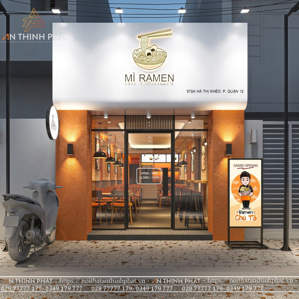 Mặt tiền quán MÌ RAMEN CHÚ TỐ