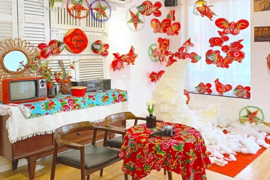 9+ Mẫu Gợi Ý Trang Trí Trung Thu Quán Cà Phê Ấn Tượng & Thu Hút Khách Hàng 2 trang trí trung thu cho quán cà phê