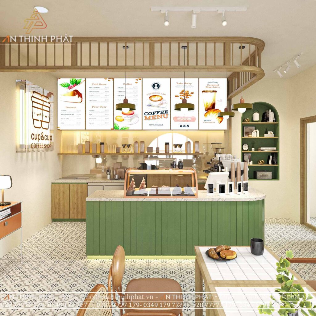 EM.MER COFFEE - MILK TEA 150m (1 trệt 1 lầu) 7 CUP & CUP COFFEE - MILK TEA 150m (1 trệt 1 lầu)
