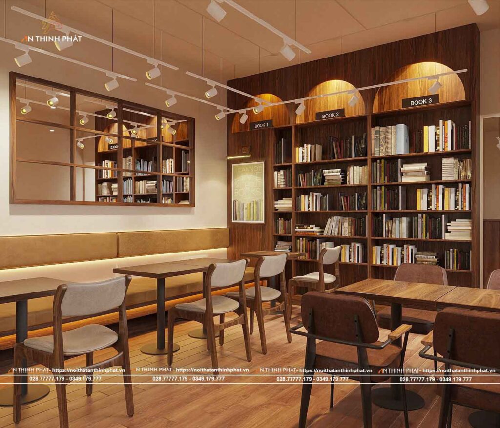 TĨNH - BOOK & COFFEE (200m2)