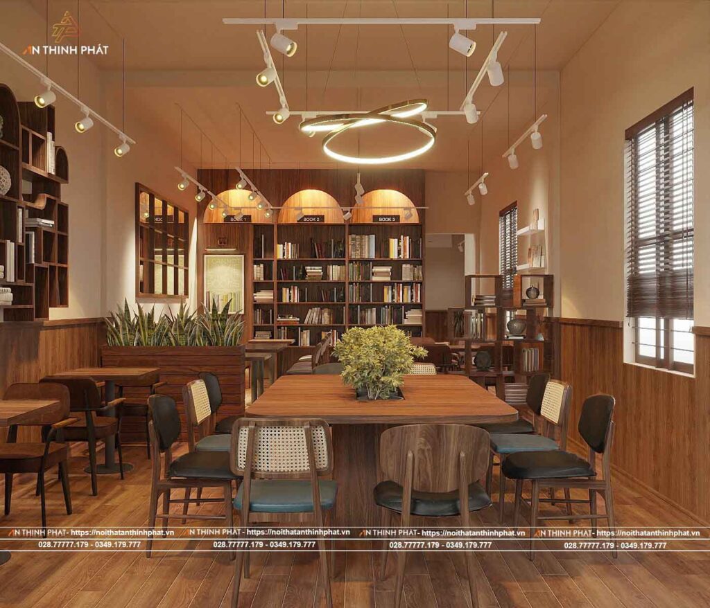 TĨNH - BOOK & COFFEE (200m2)