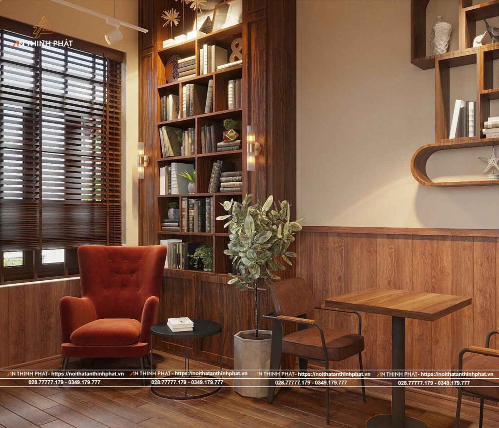 TĨNH - BOOK & COFFEE (200m2)