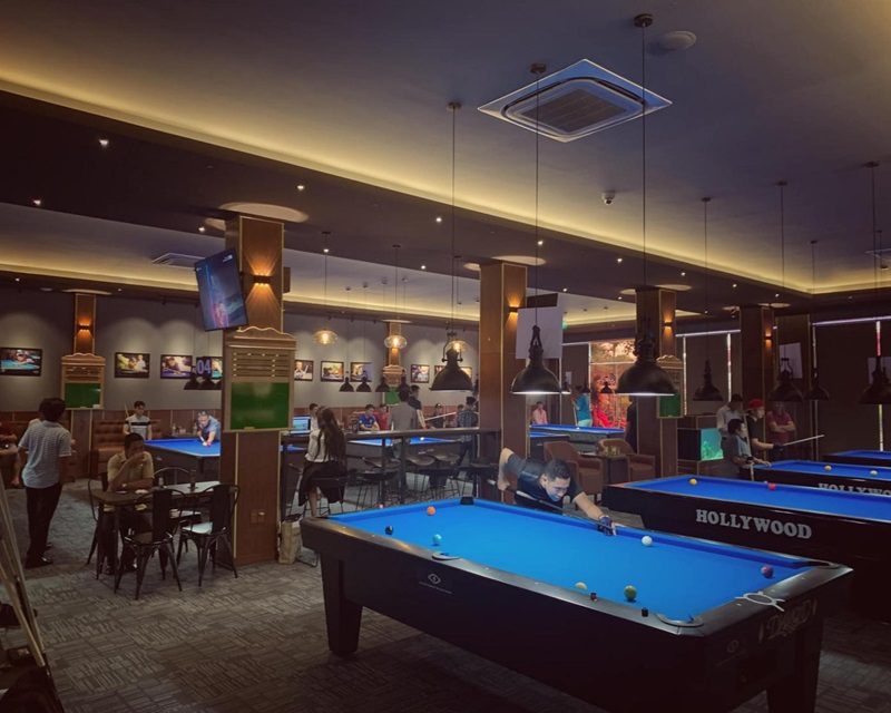Tham khảo 11 mẫu thiết kế quán cà phê kết hợp bida hút khách nhất 12 thiết kế quán cafe bida