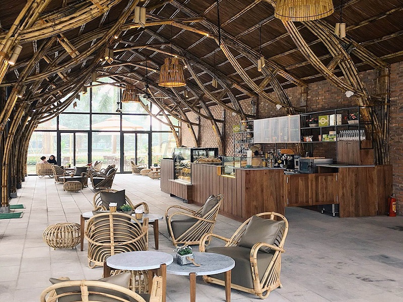 17 Mẫu thiết kế, trang trí quán cafe làm bằng tre sáng tạo và ấn tượng 11 thiết kế quán bằng tre