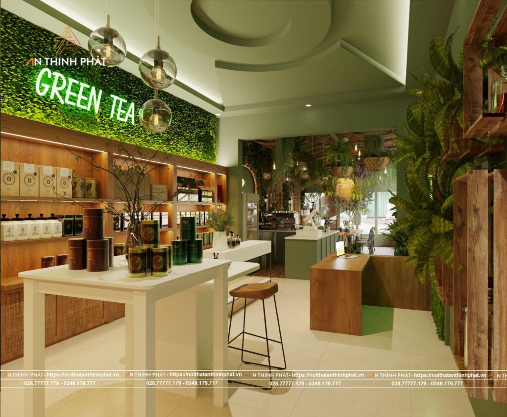 Secret Garden Coffee - 220m² - Phong Cách Nhiệt Đới, Tân Cổ điển 14