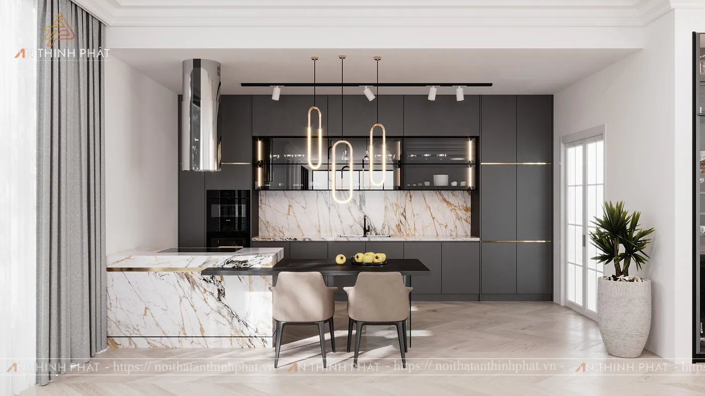 20+ Mẫu thiết kế nhà phố phong cách tân cổ điển đẹp, sang trọng và đẳng cấp 22 Mẫu thiết kế nhà phố phong cách tân cổ điển đẹp