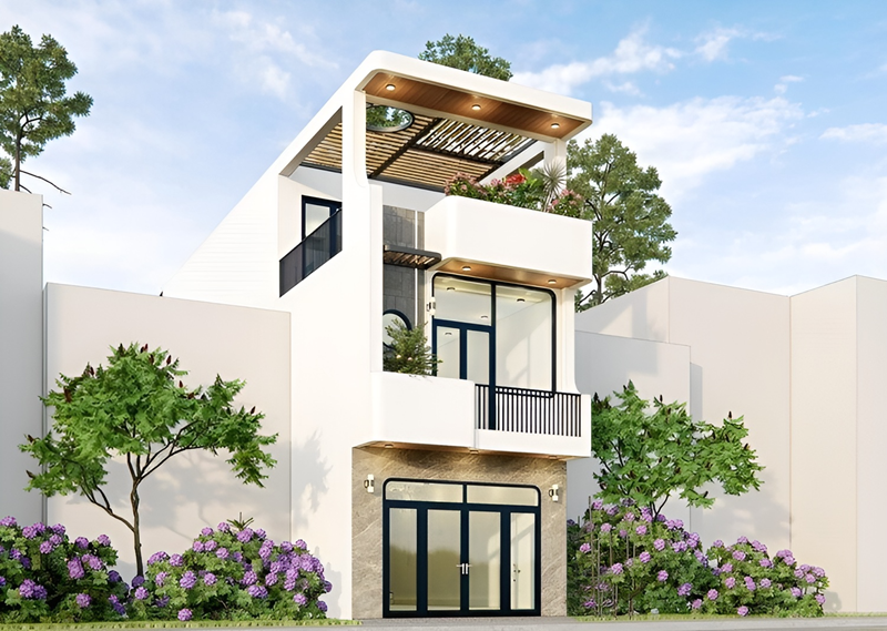 17 Mẫu thiết kế sân thượng nhà phố đẹp và thư giãn - xu hướng mới nhất 5 mẫu nhà phố có sân thượng đẹp