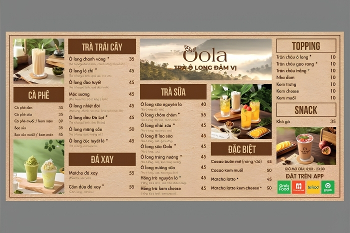 30+ Mẫu Thiết Kế Menu Quán Cafe Đẹp Và Các Trang Web Thiết Kế Miễn Phí 38 Mẫu thiết kế menu cho quán cafe