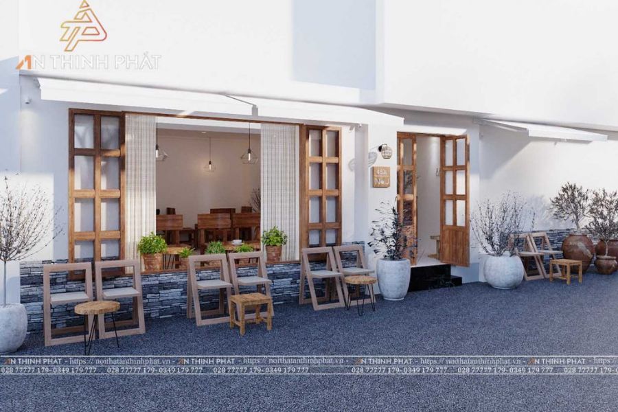 15 Mẫu Thiết Kế Quán Cafe Vỉa Hè Đẹp Đơn Giản, Cực Bắt Mắt 18 Thiết kế quán cafe vỉa hè