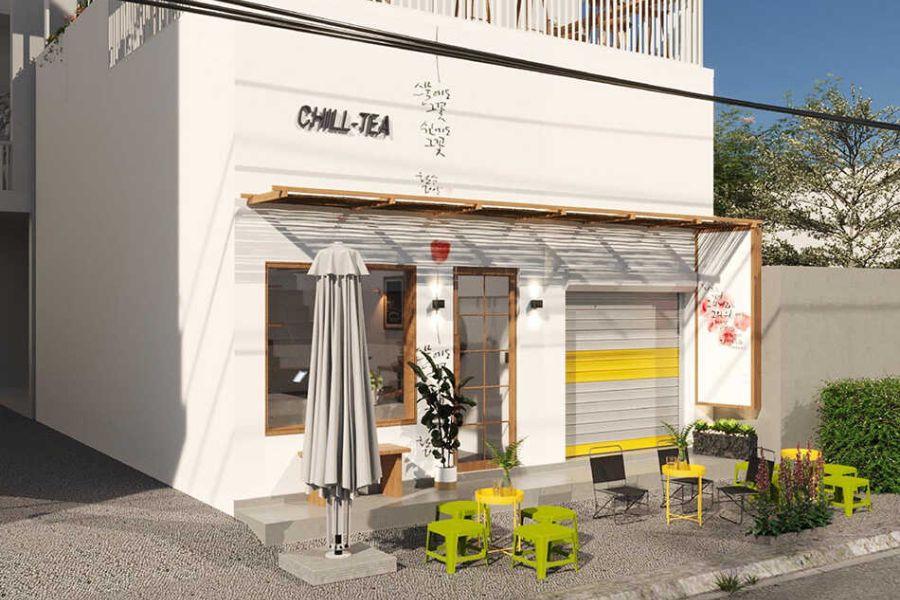 15 Mẫu Thiết Kế Quán Cafe Vỉa Hè Đẹp Đơn Giản, Cực Bắt Mắt 16 Thiết kế quán cafe vỉa hè