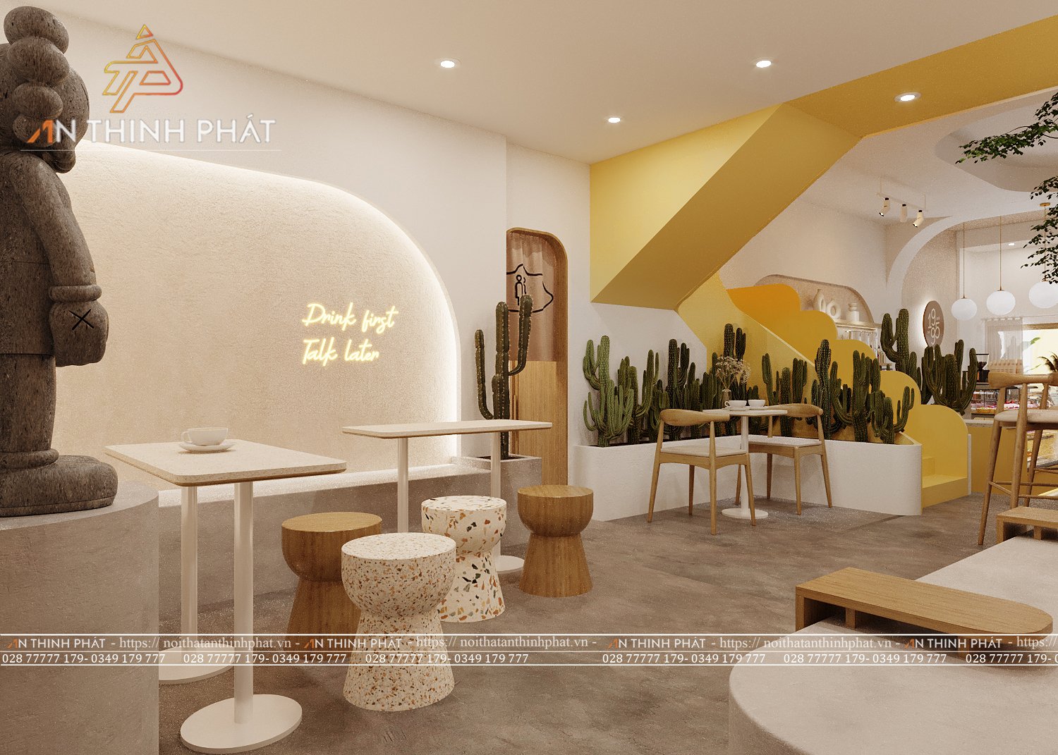 30+ Mẫu thiết kế quán cafe diện tích nhỏ, không gian hẹp giá rẻ đơn giản mà đẹp 5 thiết kế quán cà phê diện tích nhỏ đẹp giá rẻ