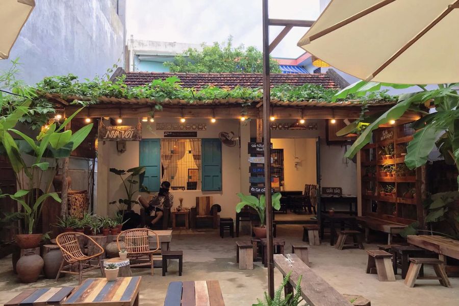 7 Cách trang trí cây xanh đẹp, làm mát cho quán cafe đẹp và thu hút tài lộc, may mắn 5 trang trí cây xanh cho quán cafe