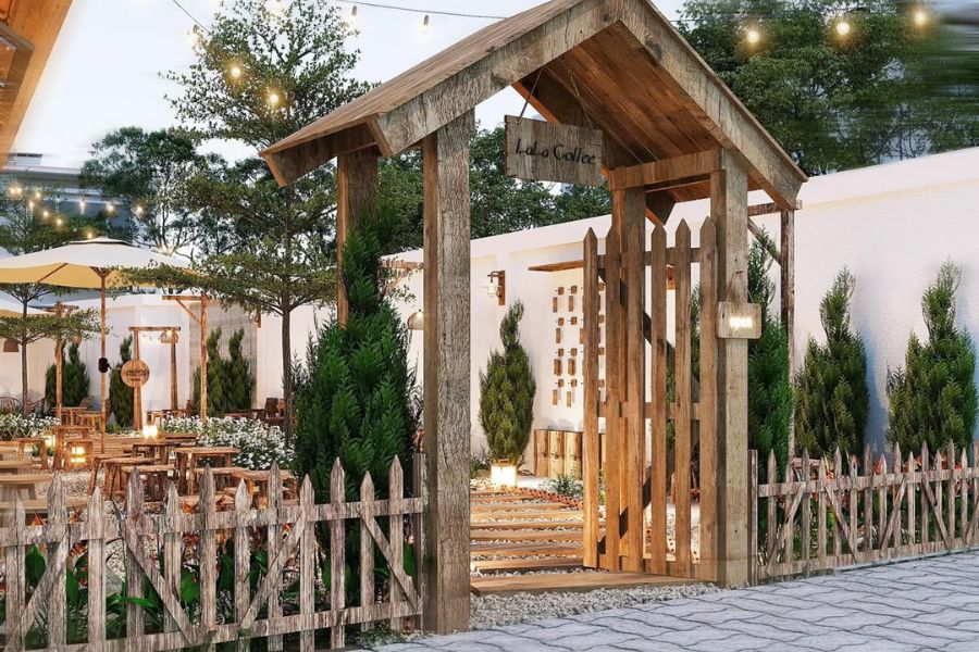 7 Cách trang trí cây xanh đẹp, làm mát cho quán cafe đẹp và thu hút tài lộc, may mắn 14 trang trí cây xanh cho quán cafe