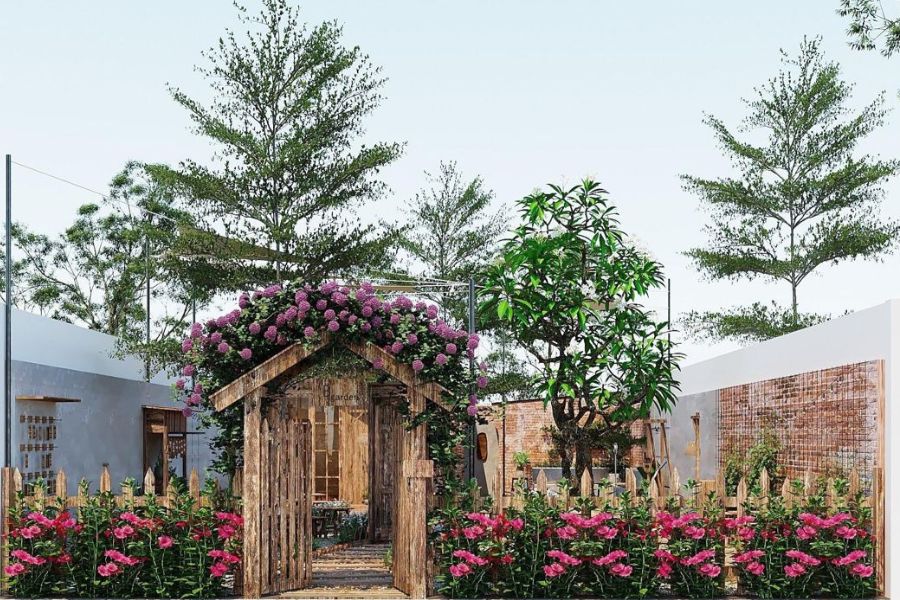 7 Cách trang trí cây xanh đẹp, làm mát cho quán cafe đẹp và thu hút tài lộc, may mắn 7