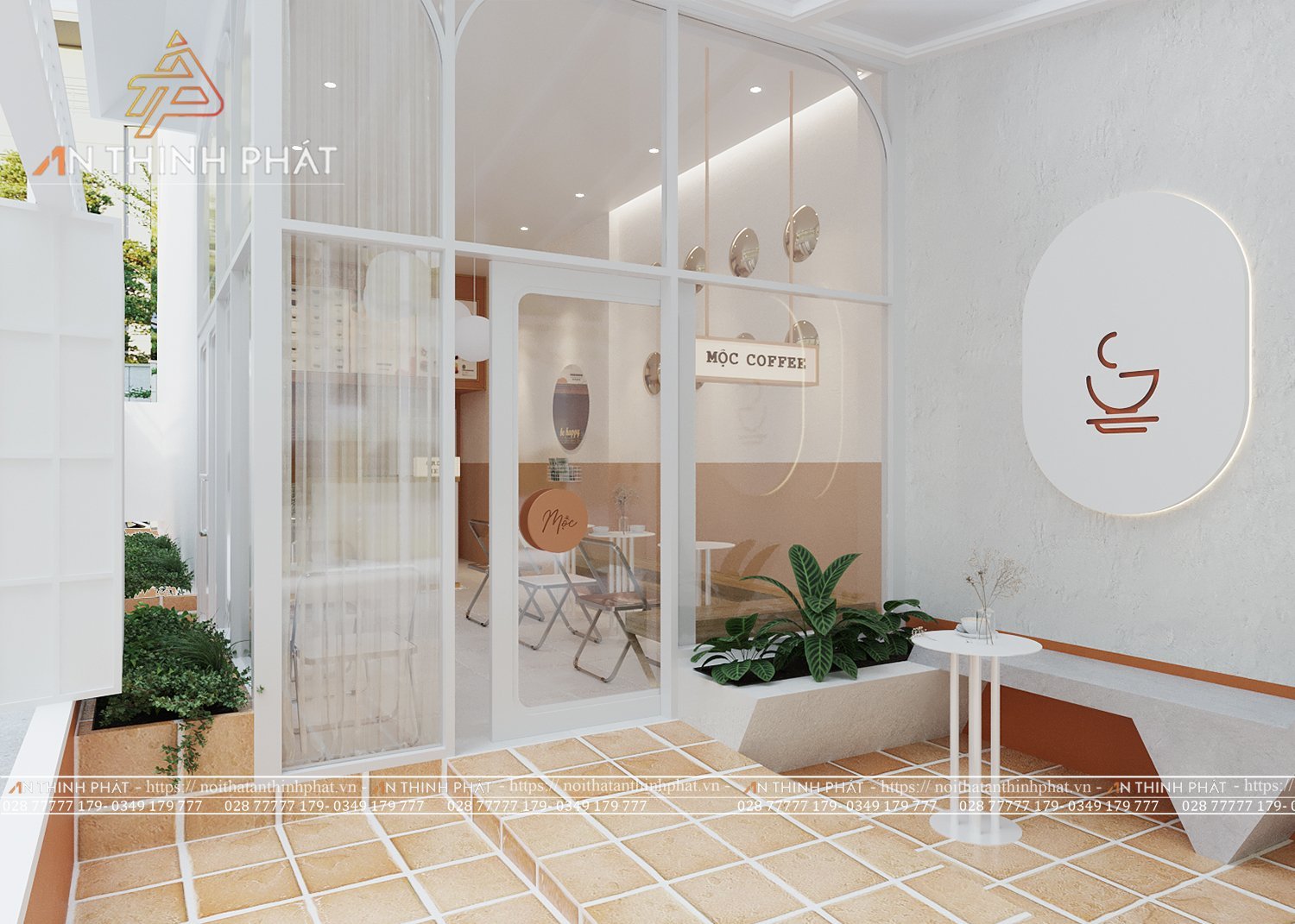 30+ Mẫu thiết kế quán cafe diện tích nhỏ, không gian hẹp giá rẻ đơn giản mà đẹp 23 thiết kế quán cà phê diện tích nhỏ đẹp giá rẻ