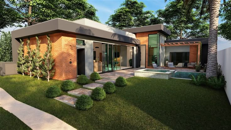 30+ Mẫu nhà chữ L cấp 4 hiện đại, đơn giản và tối ưu chi phí hiệu quả 16 mẫu nhà cấp 4 chữ L đẹp