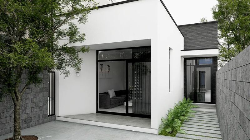 30+ Mẫu nhà chữ L cấp 4 hiện đại, đơn giản và tối ưu chi phí hiệu quả 25 mẫu nhà cấp 4 chữ L đẹp