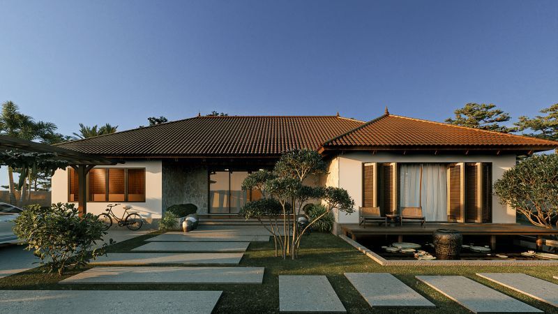 30+ Mẫu nhà chữ L cấp 4 hiện đại, đơn giản và tối ưu chi phí hiệu quả 27 mẫu nhà cấp 4 chữ L đẹp