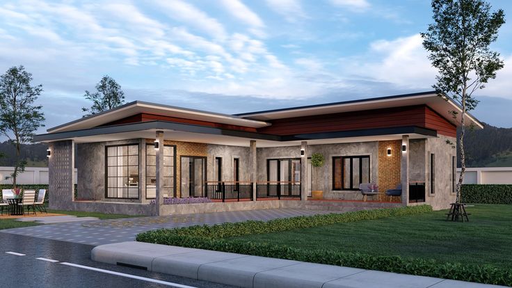 30+ Mẫu nhà chữ L cấp 4 hiện đại, đơn giản và tối ưu chi phí hiệu quả 6 mẫu nhà cấp 4 chữ L đẹp