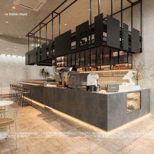 Thiết kế quầy bar quán cafe