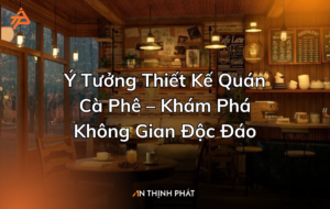 Ý tưởng thiết kế quán cà phê mới lạ – Không gian đẹp, độc đáo và thu hút khách hàng