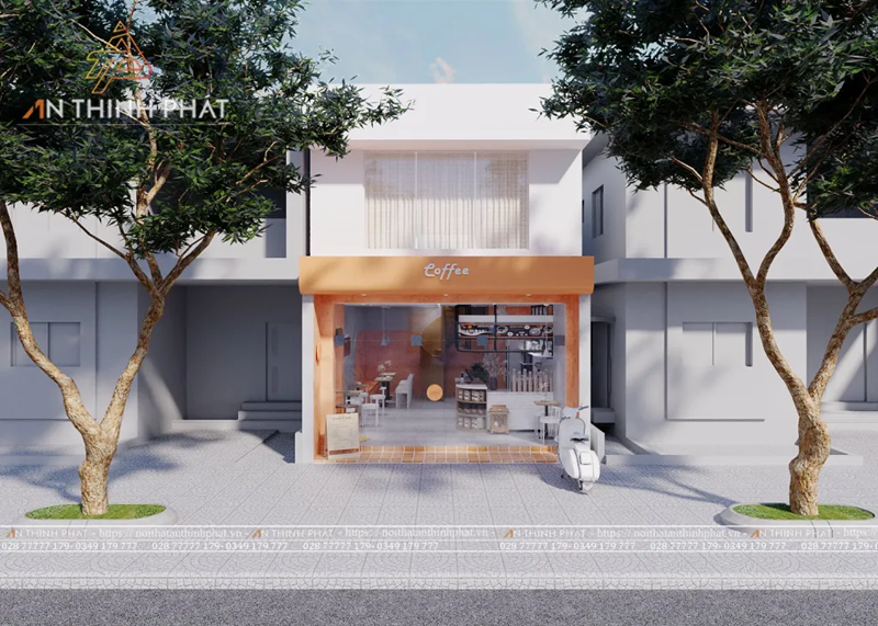 Thiết Kế Quán Cà Phê 15m2 Đẹp, Tối Ưu Chi Phí 6 Quán cafe 15m2 phong cách tối giản