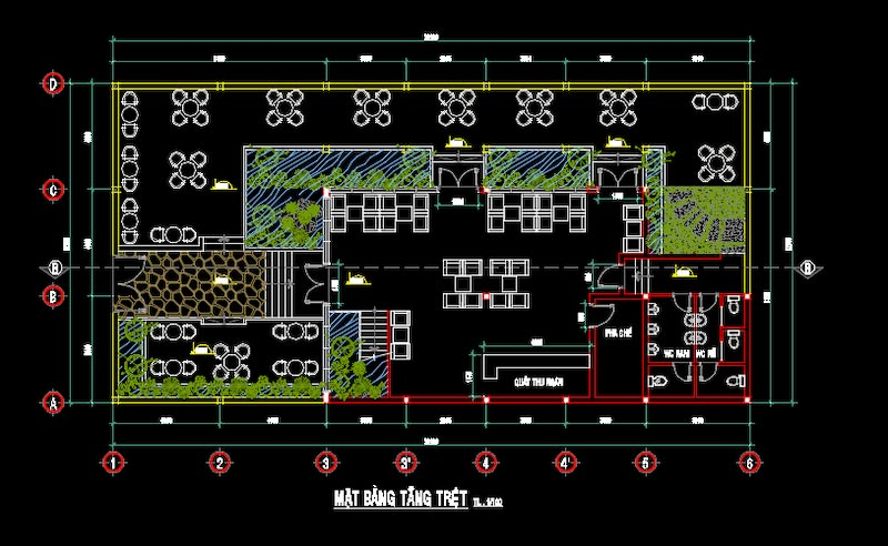 Bản Vẽ Thiết Kế Quán Cà Phê - Nền Tảng Quan Trọng Để Thi Công Hiệu Quả Và Tiết Kiệm Chi Phí 4 Bản vẽ ME