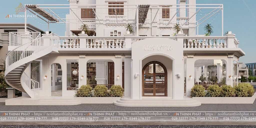 10+ Ý Tưởng Thiết Kế Cổng Quán Cà Phê Độc Đáo Thu Hút Mọi Ánh Nhìn 5 thiết kế cổng quán cà phê