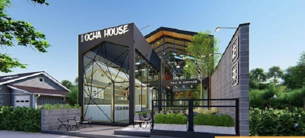 10+ Ý Tưởng Thiết Kế Cổng Quán Cà Phê Độc Đáo Thu Hút Mọi Ánh Nhìn 9 thiết kế cổng quán cà phê