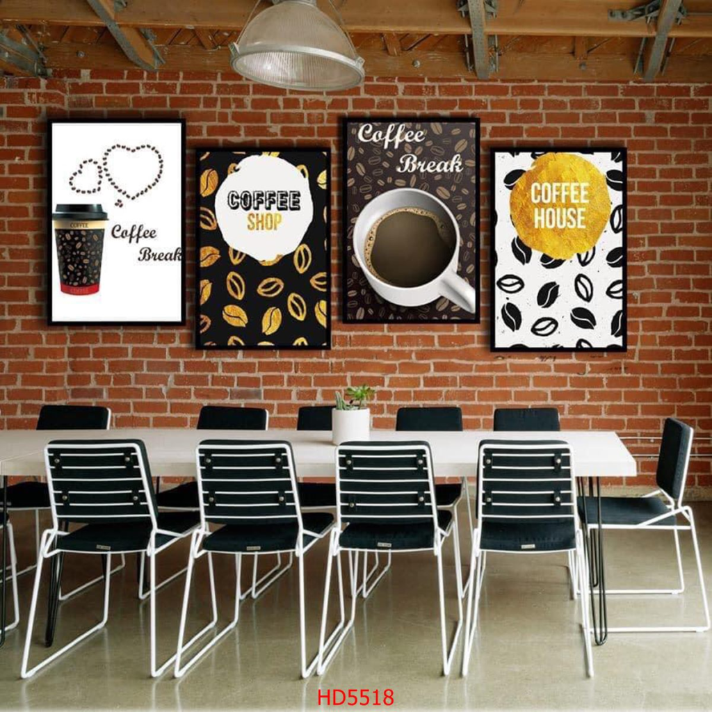 Tranh Treo Tường Quán Cà Phê – Bí Quyết Decor Không Gian “Hút Mắt” Khách Hàng 12 tranh treo tường quán cà phê