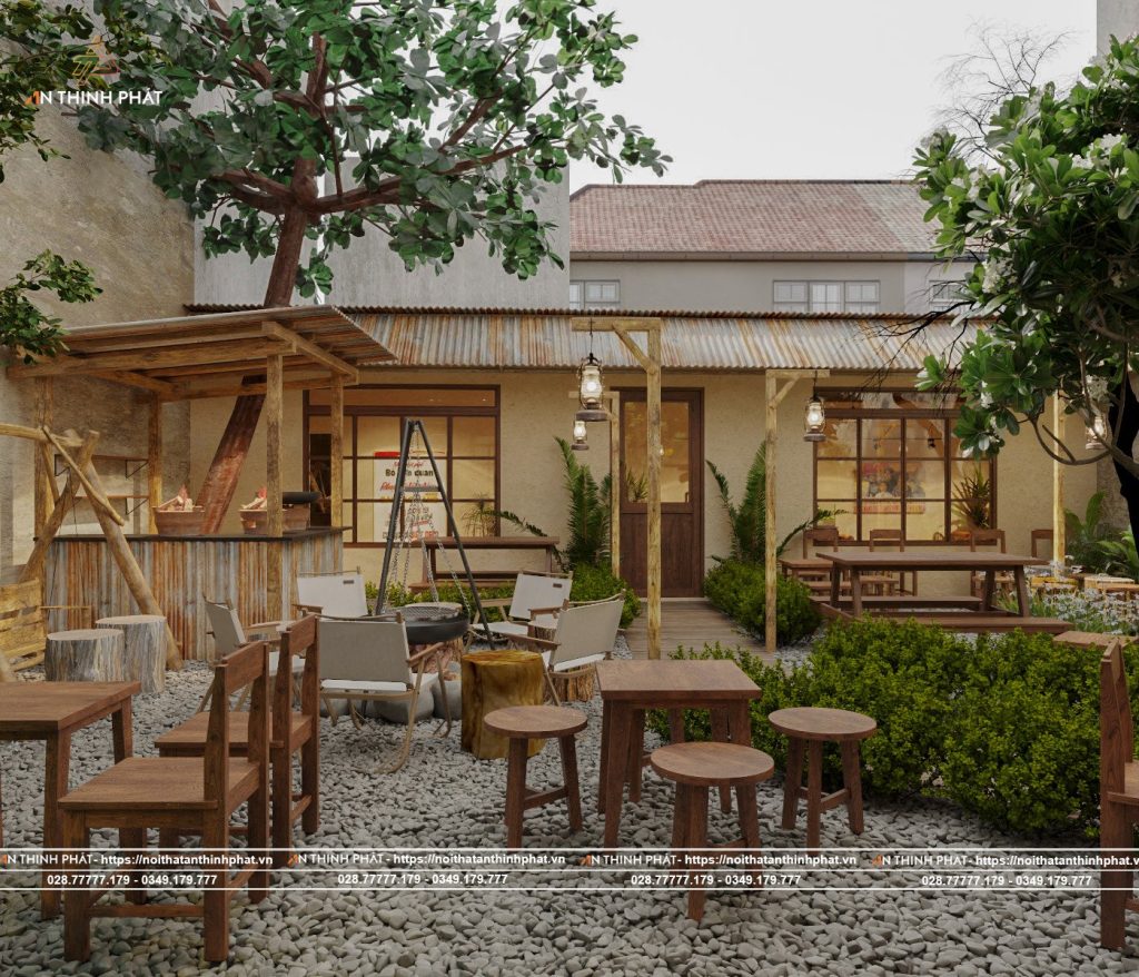 Top 7 Mẫu Thiết Kế Quán Cà Phê Không Gian Mở Được Yêu Thích 1 Thiết kế quán cà phê không gian mở