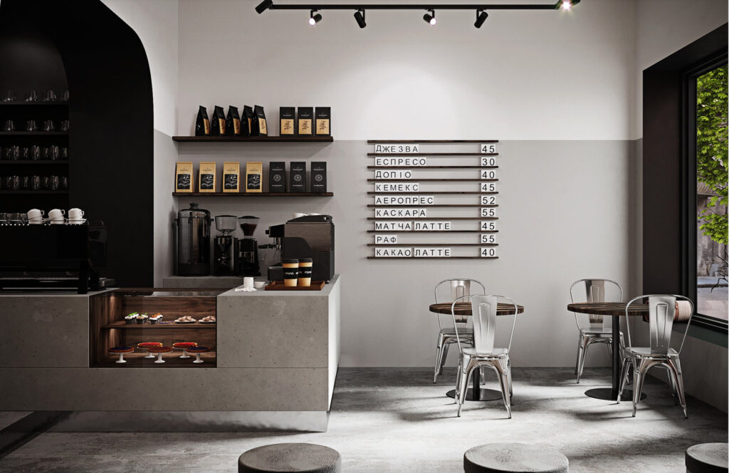 Tổng Hợp Ý Tưởng Phối Màu Quán Cà Phê Độc Đáo, Trendy 2025 5 ý tưởng phối màu quán cà phê