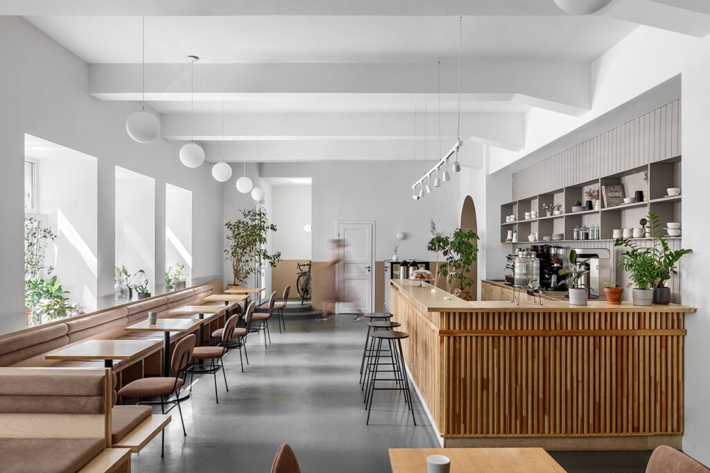 Tổng Hợp Ý Tưởng Phối Màu Quán Cà Phê Độc Đáo, Trendy 2025 11 ý tưởng phối màu quán cà phê