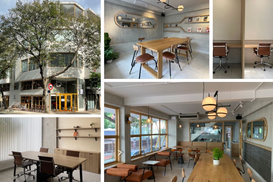 Ý Tưởng Thiết Kế Quán Cà Phê Coworking Đẹp, Tiện Nghi, Tiết Kiệm 2025 1 thiết kế quán cà phê Coworking