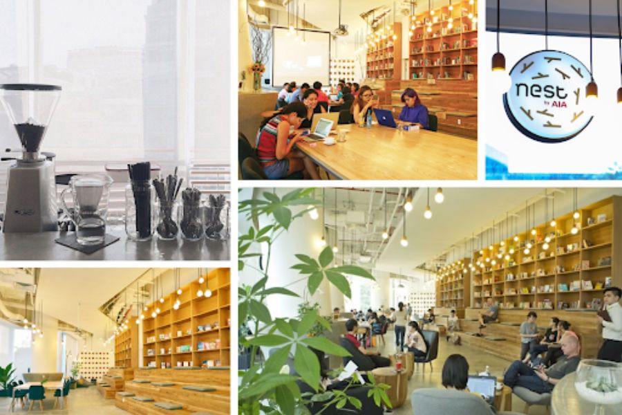 Ý Tưởng Thiết Kế Quán Cà Phê Coworking Đẹp, Tiện Nghi, Tiết Kiệm 2025 16 thiết kế quán cà phê Coworking