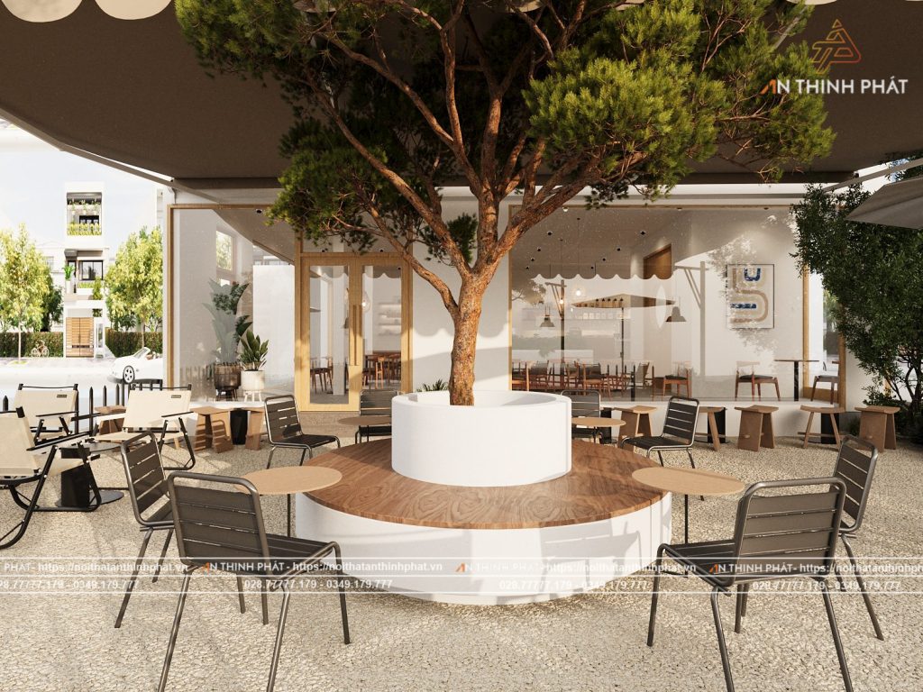 Top 7 Mẫu Thiết Kế Quán Cà Phê Không Gian Mở Được Yêu Thích 2 Thiết kế quán cà phê không gian mở