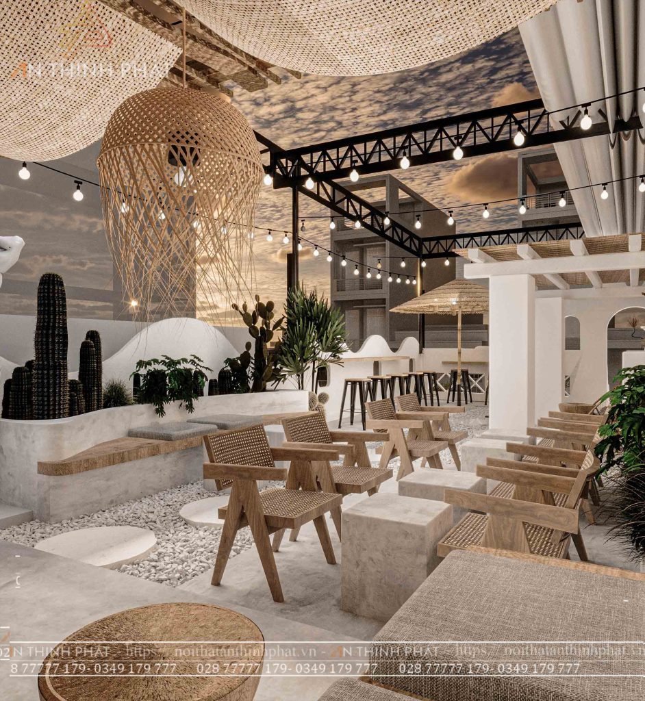 Top 7 Mẫu Thiết Kế Quán Cà Phê Không Gian Mở Được Yêu Thích 4 Thiết kế quán cà phê không gian mở
