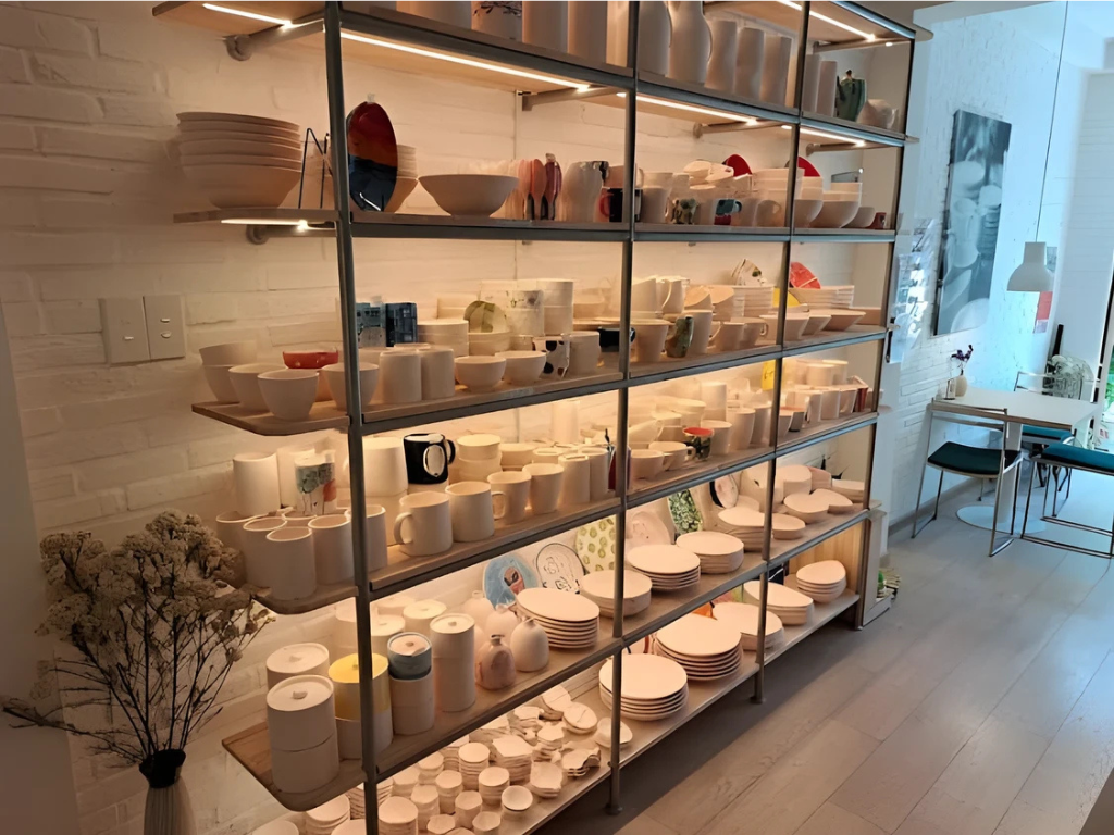 Hình ảnh thực tế Ceramic 4 You 10 Kệ gốm quán cafe ceramic4you
